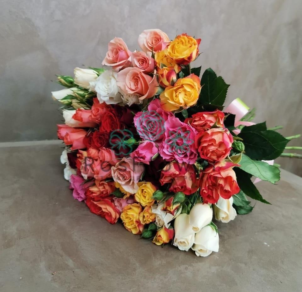 Букет цветов из: Розы в Смышляевка