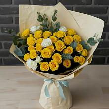 Букет цветов из:  Розы #REPLACE_PRED# Смышляевка