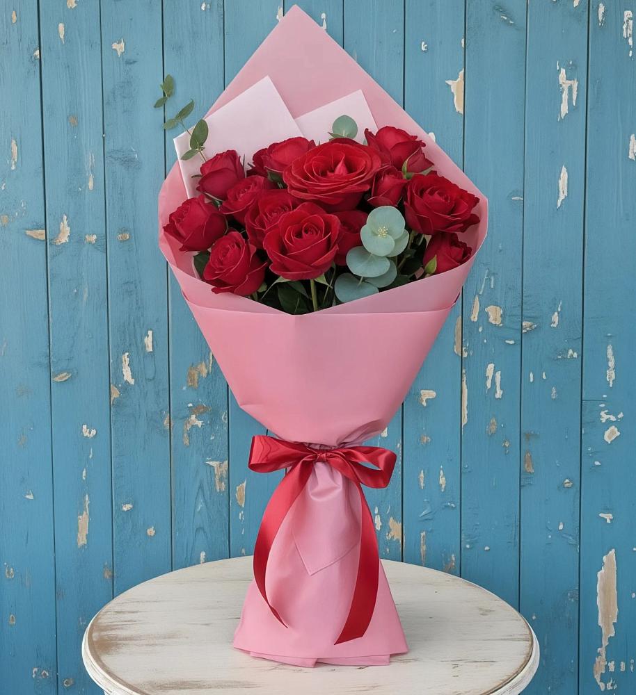 Букет цветов из: Розы в Смышляевка