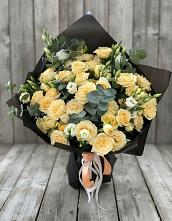 Букет цветов из:  Розы и Лизиантусы #REPLACE_PRED# Смышляевка