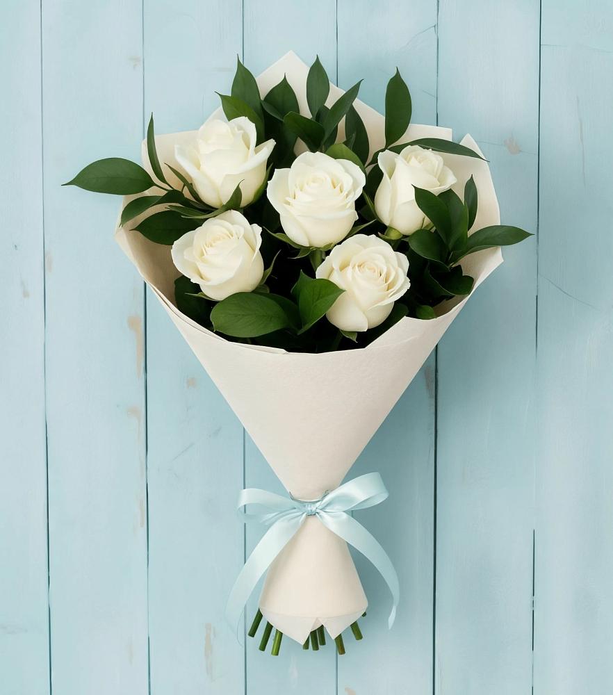 Букет цветов из: Розы в Смышляевка