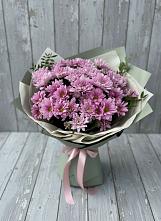 Букет цветов из:  Хризантемы в Смышляевка