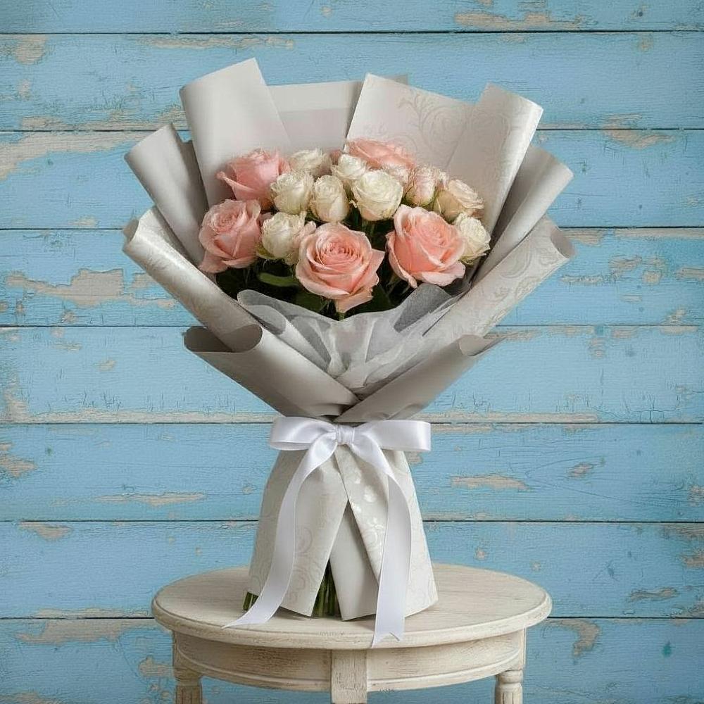 Букет цветов из: Розы в Смышляевка