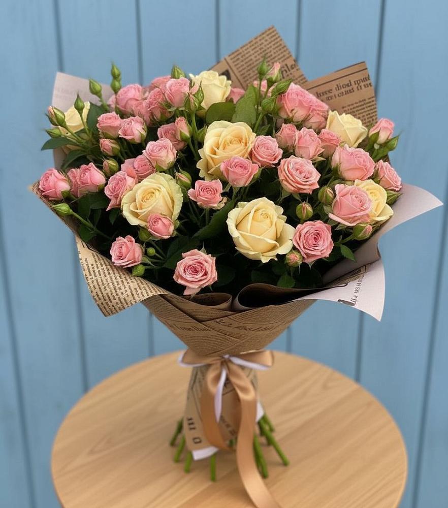 Букет цветов из: Розы в Смышляевка