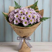 Букет цветов из:  Хризантемы в Смышляевка
