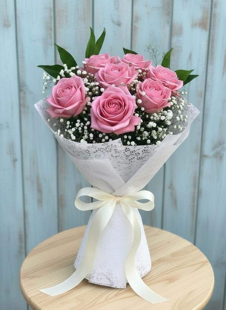 Букет цветов из: Розы в Смышляевка