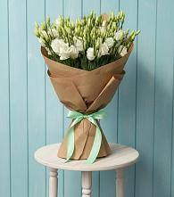 Букет цветов из:  Лизиантусы в Смышляевка