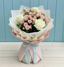 Букет цветов из:  Розы в Смышляевка