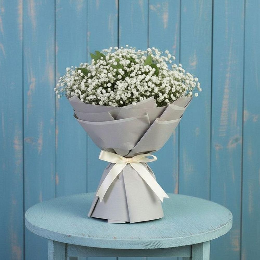 Букет цветов из: Гипсофила в Смышляевка