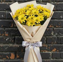 Букет цветов из:  Хризантемы в Смышляевка