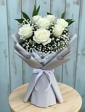 Букет цветов из:  Розы в Смышляевка