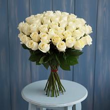 Букет 51 Белая роза Эдлесс Лав #REPLACE_PRED# Смышляевка