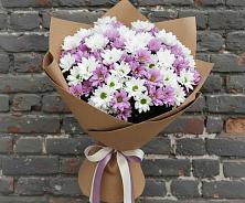 Букет цветов из:  Хризантемы #REPLACE_PRED# Смышляевка