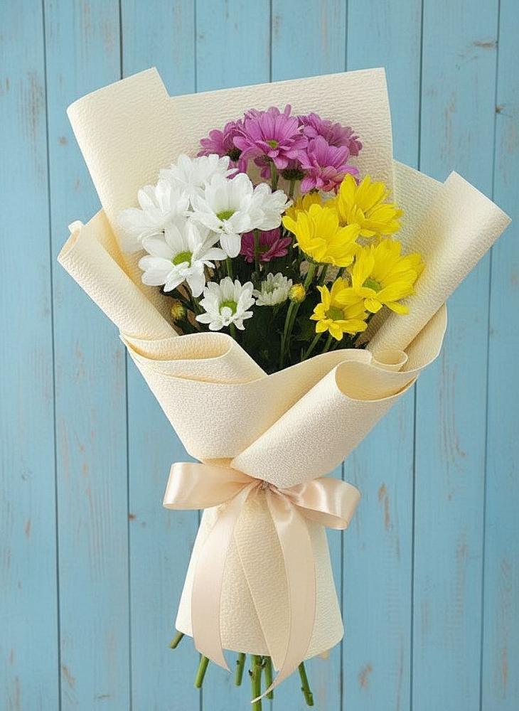 Букет цветов из: Хризантемы в Смышляевка