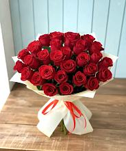 Букет 29 Красных роз в Смышляевка