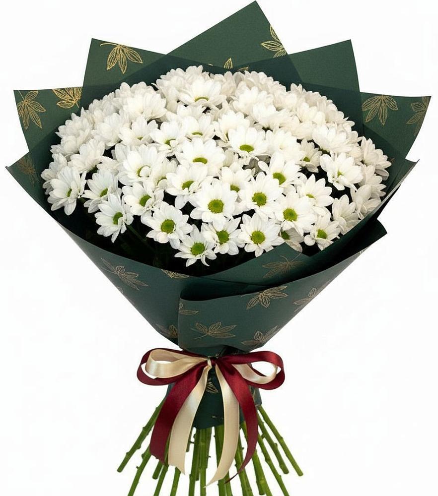 Букет цветов из: Хризантемы в Смышляевка