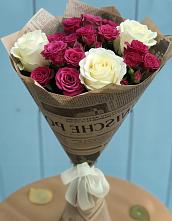 Букет цветов из:  Розы в Смышляевка