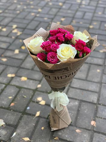 Букет цветов из: Розы в Смышляевка
