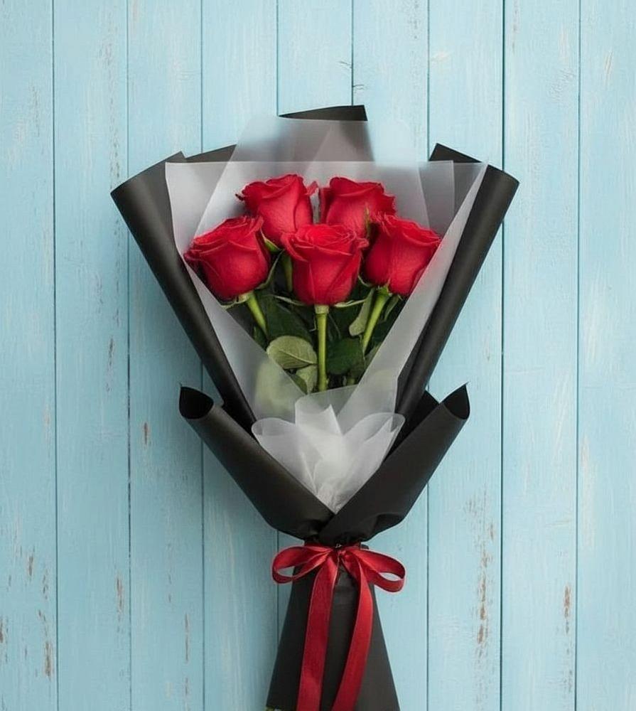 Букет цветов из: Розы в Смышляевка