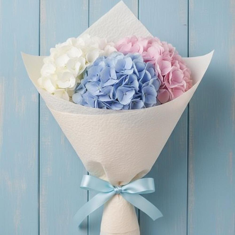 Букет цветов из: Гортензия в Смышляевка