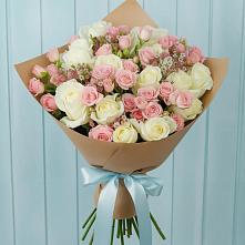 Букет цветов из:  Розы в Смышляевка